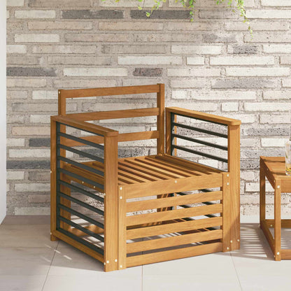 Buiten bankenset Naturel 71 x 63 x 73 cm Massief Acaciahout