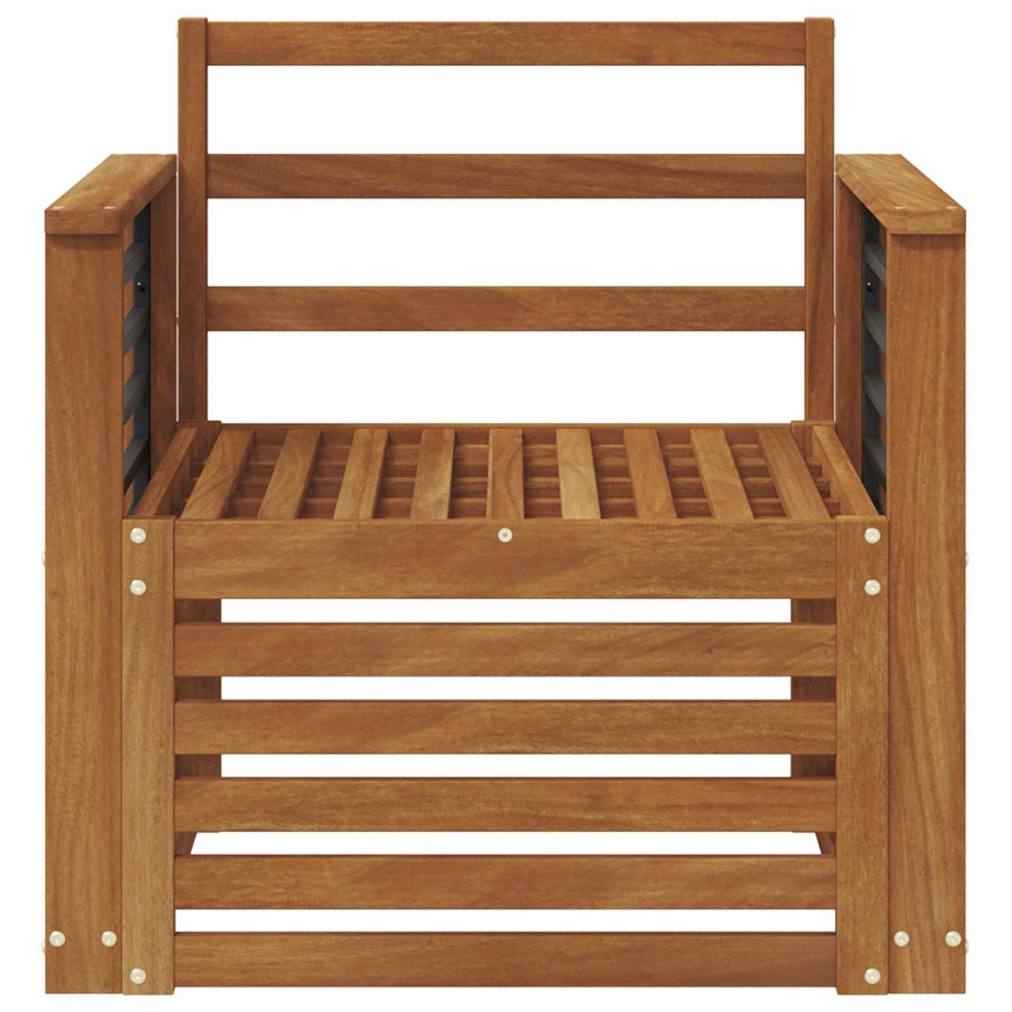 Buiten bankenset Naturel 71 x 63 x 73 cm Massief Acaciahout