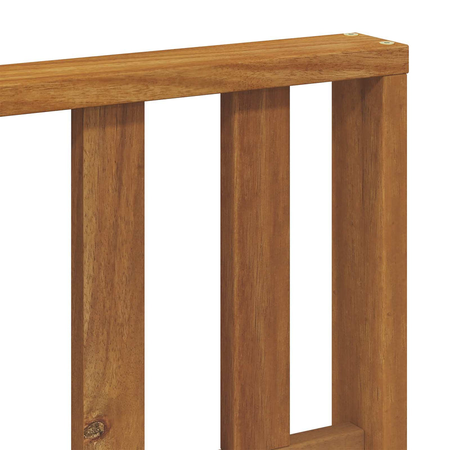 Buiten bankenset Massief Acaciahout en Polyester Naturel