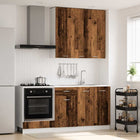 Keukenblok LYON oud hout 5 delen
