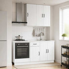 Keukenblok 5-delig hoogglans wit