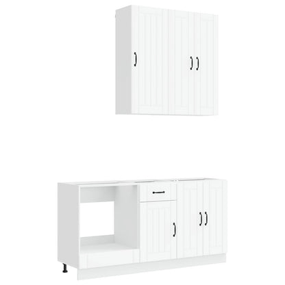 Keukenblok LUCCA 5 pcs Wit
