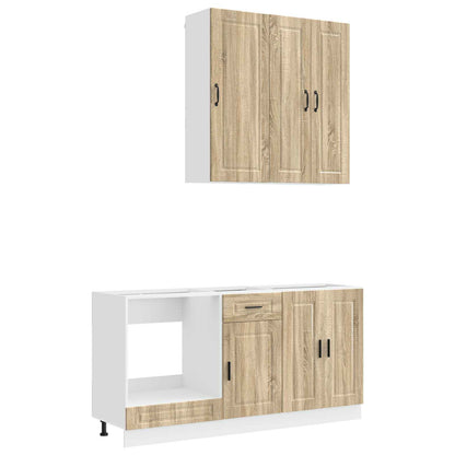 Keukenblok PORTO 5 pcs Sonoma Eiken Bewerkt hout