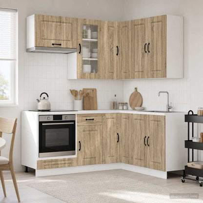 Keukenblok KALMAR 8 pcs Sonoma Eiken Bewerkt hout