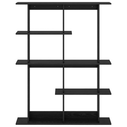 Wandschap Eenheid Zwart 102 x 20 x 130 cm Bewerkt hout