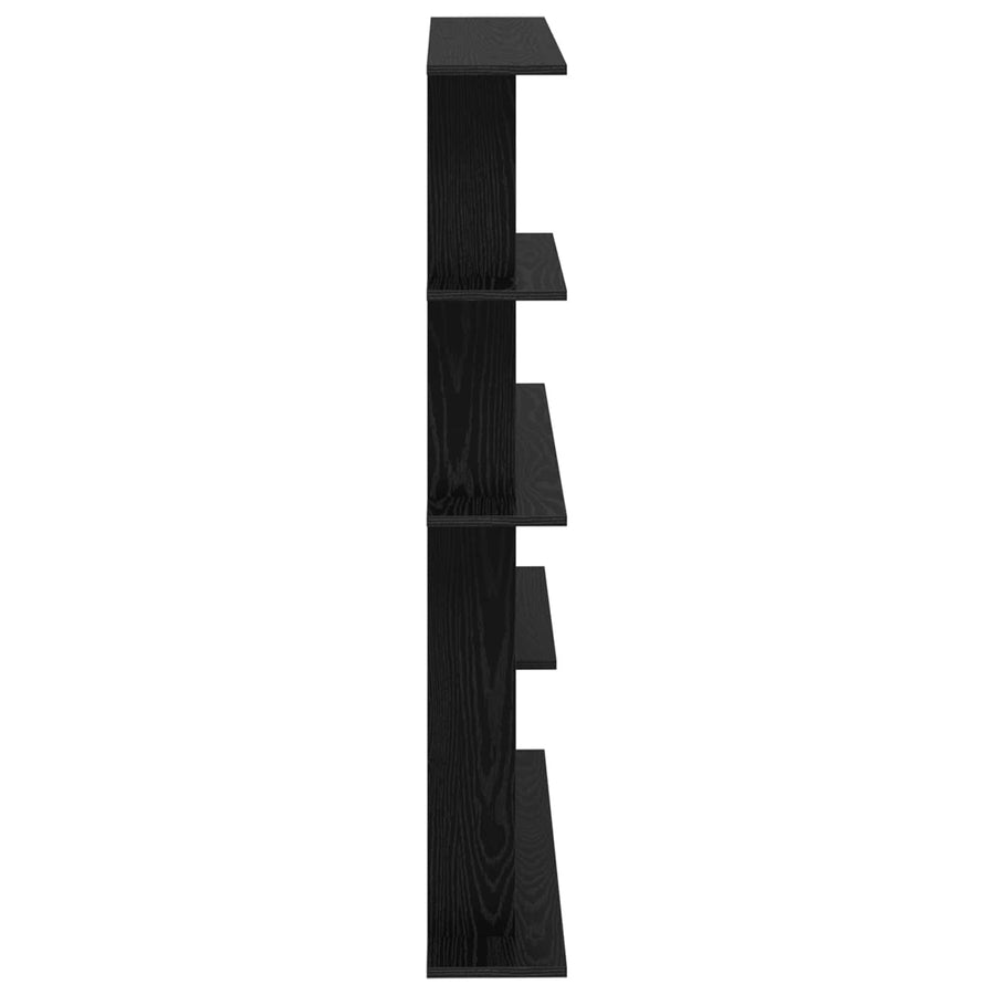Wandschap Eenheid Zwart 102 x 20 x 130 cm Bewerkt hout