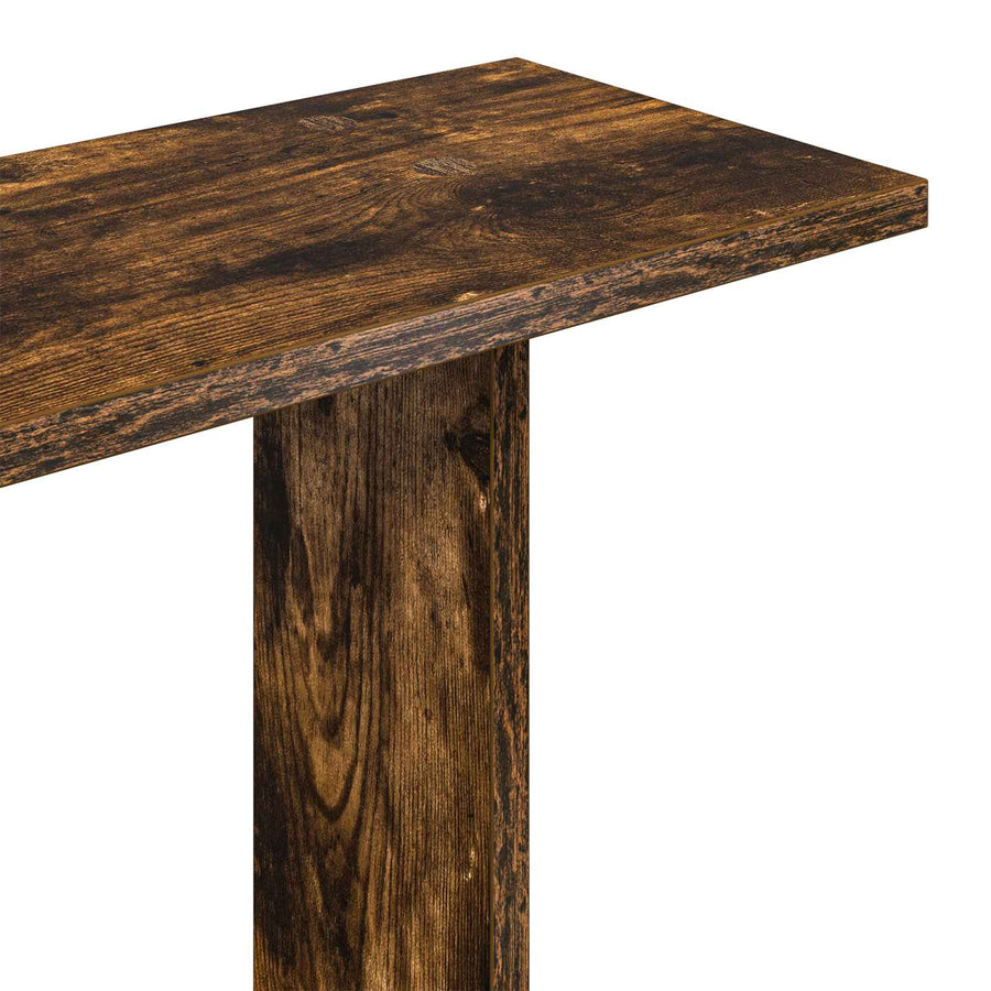 Wandschap Eenheid Bruin 102 x 20 x 130 cm Bewerkt hout