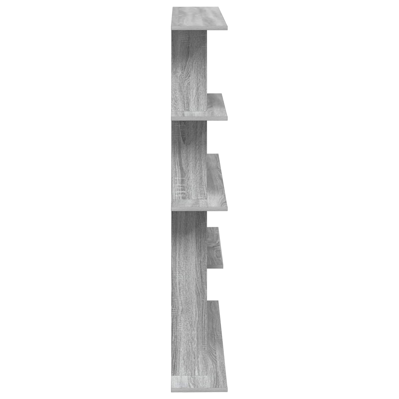 Wandschap Eenheid Grijs 102 x 20 x 130 cm Bewerkt hout