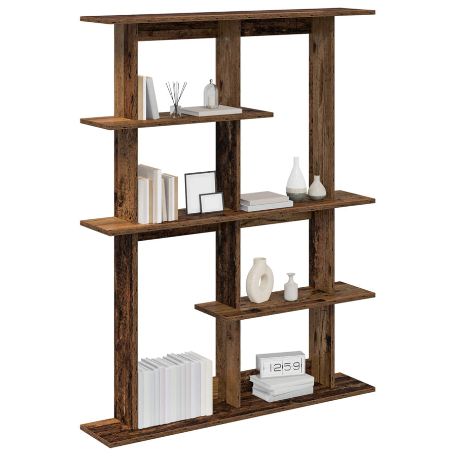 Wandschap Eenheid Bruin 102 x 20 x 130 cm Bewerkt hout