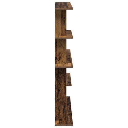 Wandschap Eenheid Bruin 102 x 20 x 130 cm Bewerkt hout