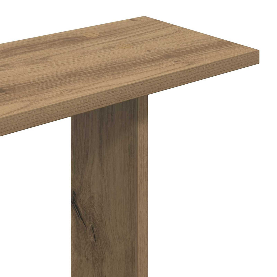 Wandschap Eenheid Bruin 102 x 20 x 130 cm Bewerkt hout