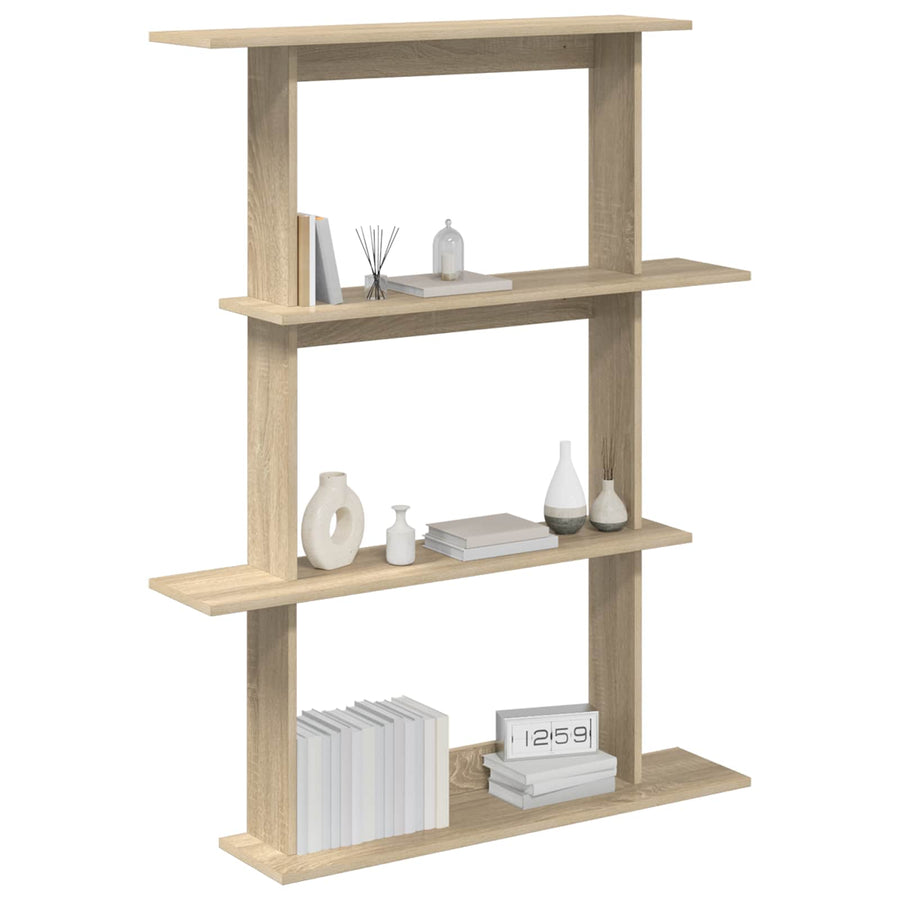 Wandschap Eenheid Bruin 100 x 20 x 126 cm Bewerkt hout