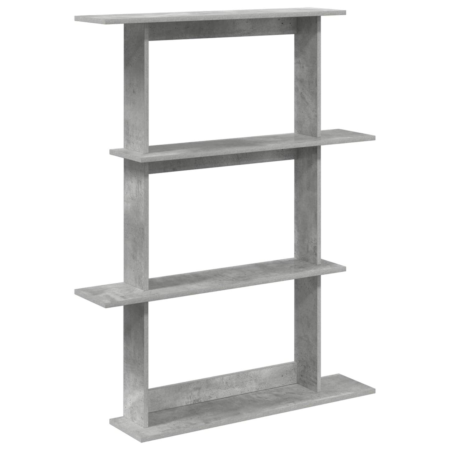 Wandschap Eenheid Grijs 100 x 20 x 126 cm Bewerkt hout