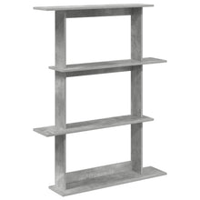 Wandschap Eenheid Grijs 100 x 20 x 126 cm Bewerkt hout