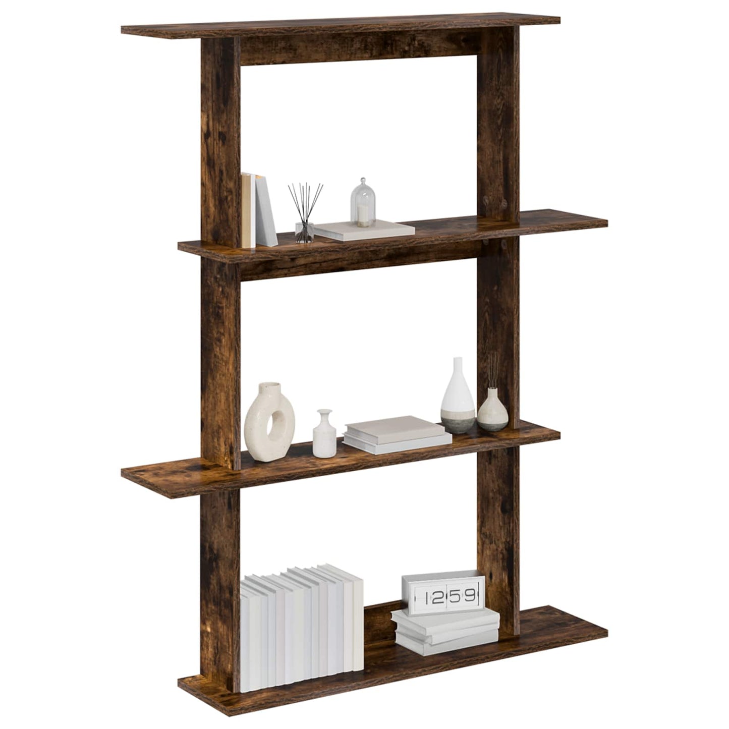 Wandschap Eenheid Bruin 100 x 20 x 126 cm Bewerkt hout
