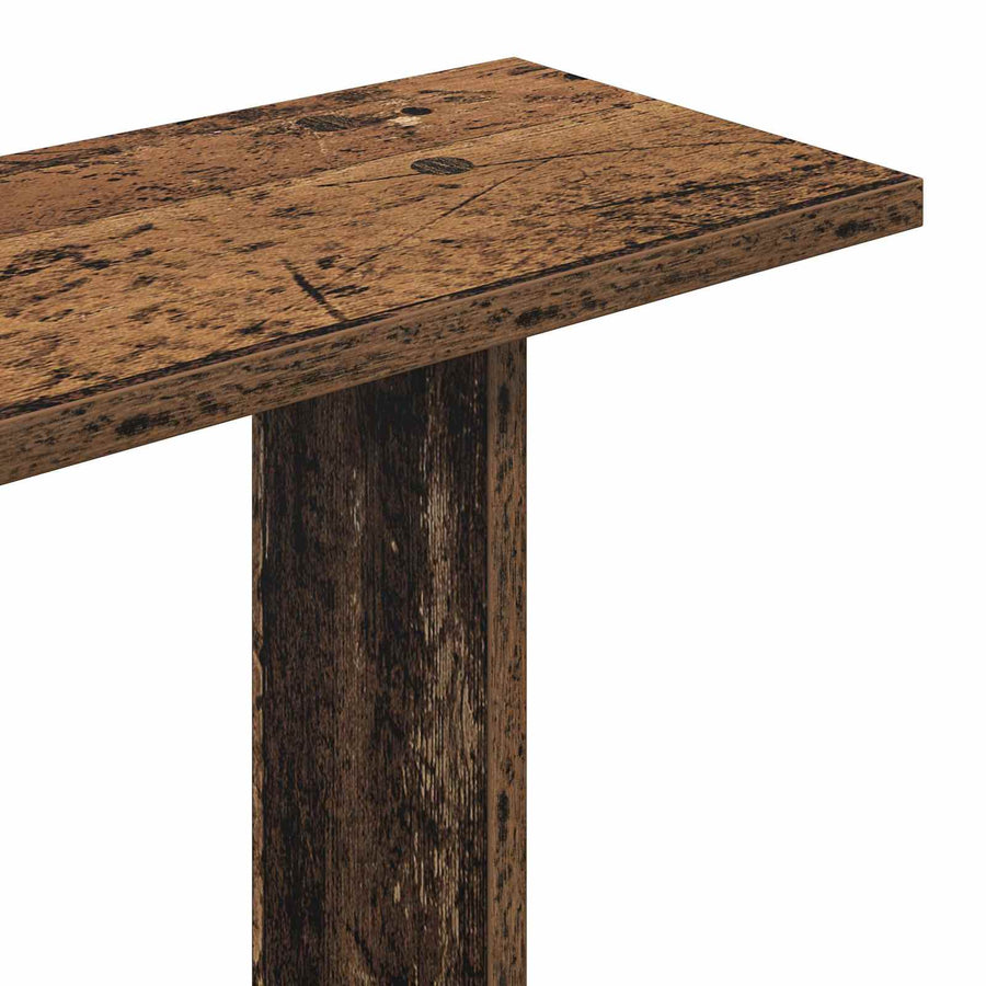 Wandschap Eenheid Bruin 100 x 20 x 126 cm Bewerkt hout