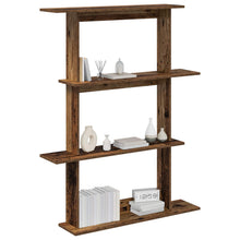 Wandschap Eenheid Bruin 100 x 20 x 126 cm Bewerkt hout