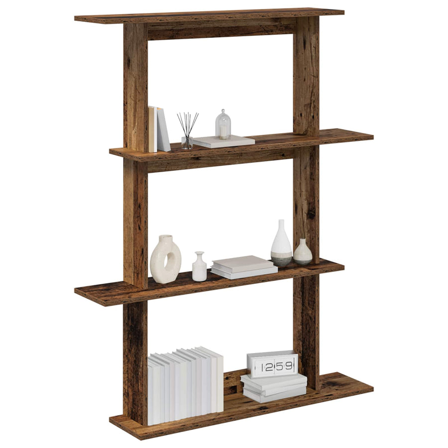 Wandschap Eenheid Bruin 100 x 20 x 126 cm Bewerkt hout