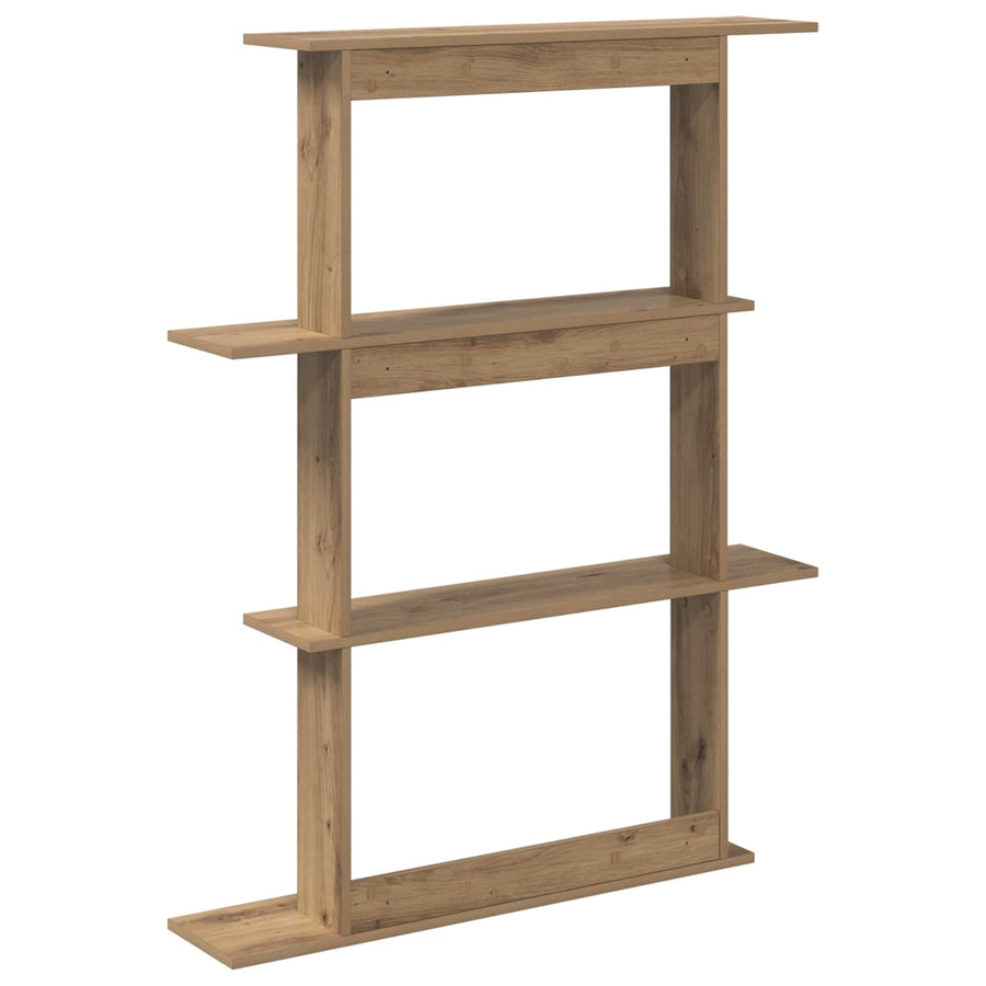 Wandschap Eenheid Bruin 100 x 20 x 126 cm Bewerkt hout