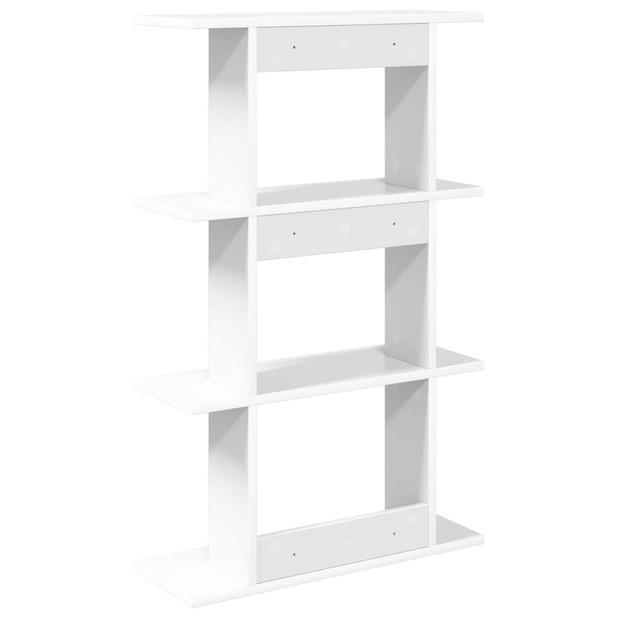 Wandplank Muurmontage Wit 56 x 20 x 90 cm Bewerkt hout
