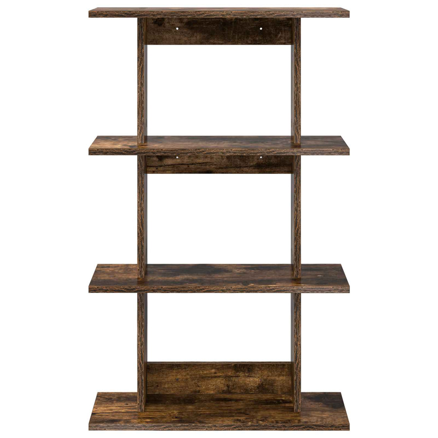 Wandplank Muurmontage Bruin 56 x 20 x 90 cm Bewerkt hout