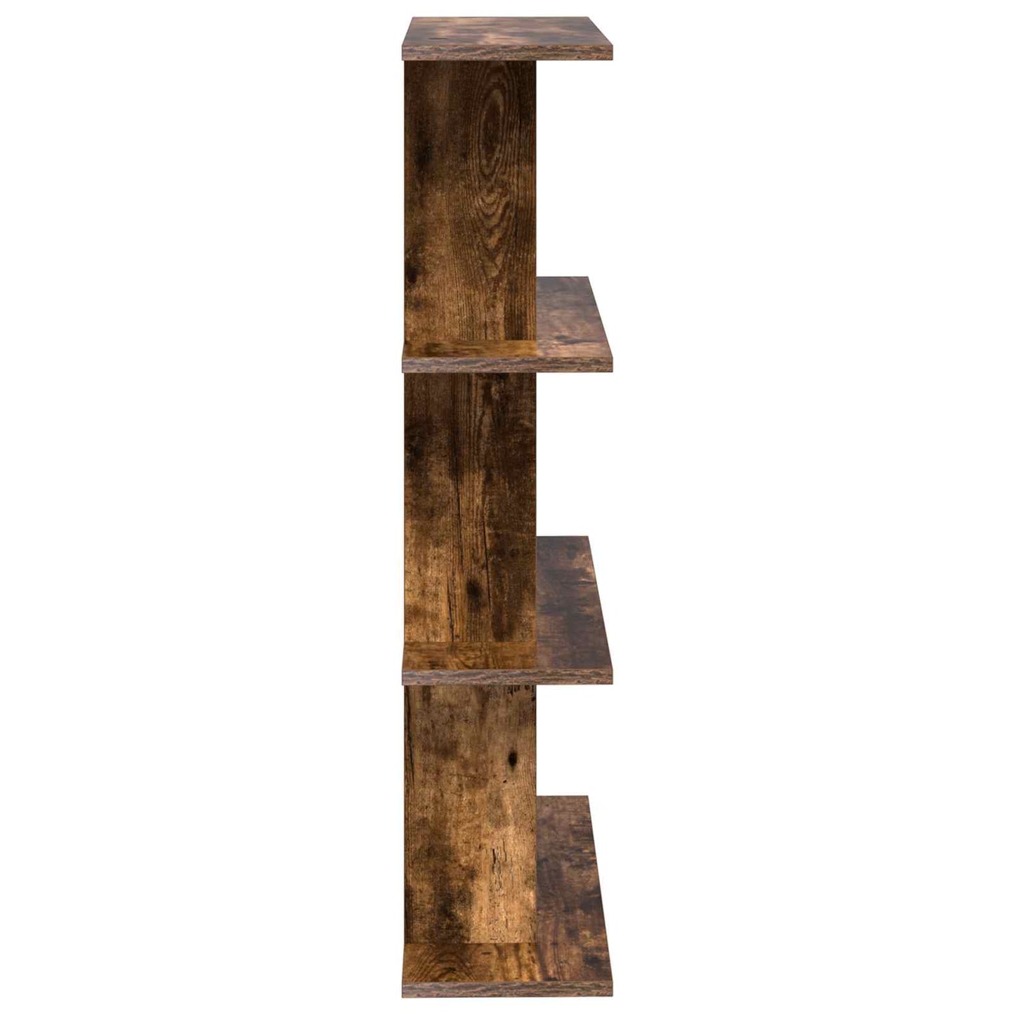Wandplank Muurmontage Bruin 56 x 20 x 90 cm Bewerkt hout