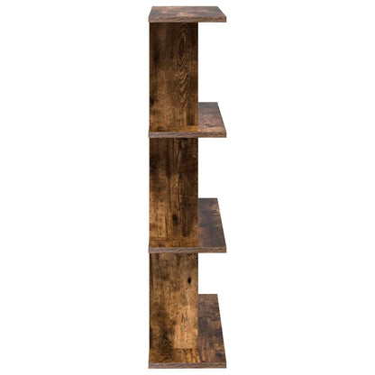 Wandplank Muurmontage Bruin 56 x 20 x 90 cm Bewerkt hout