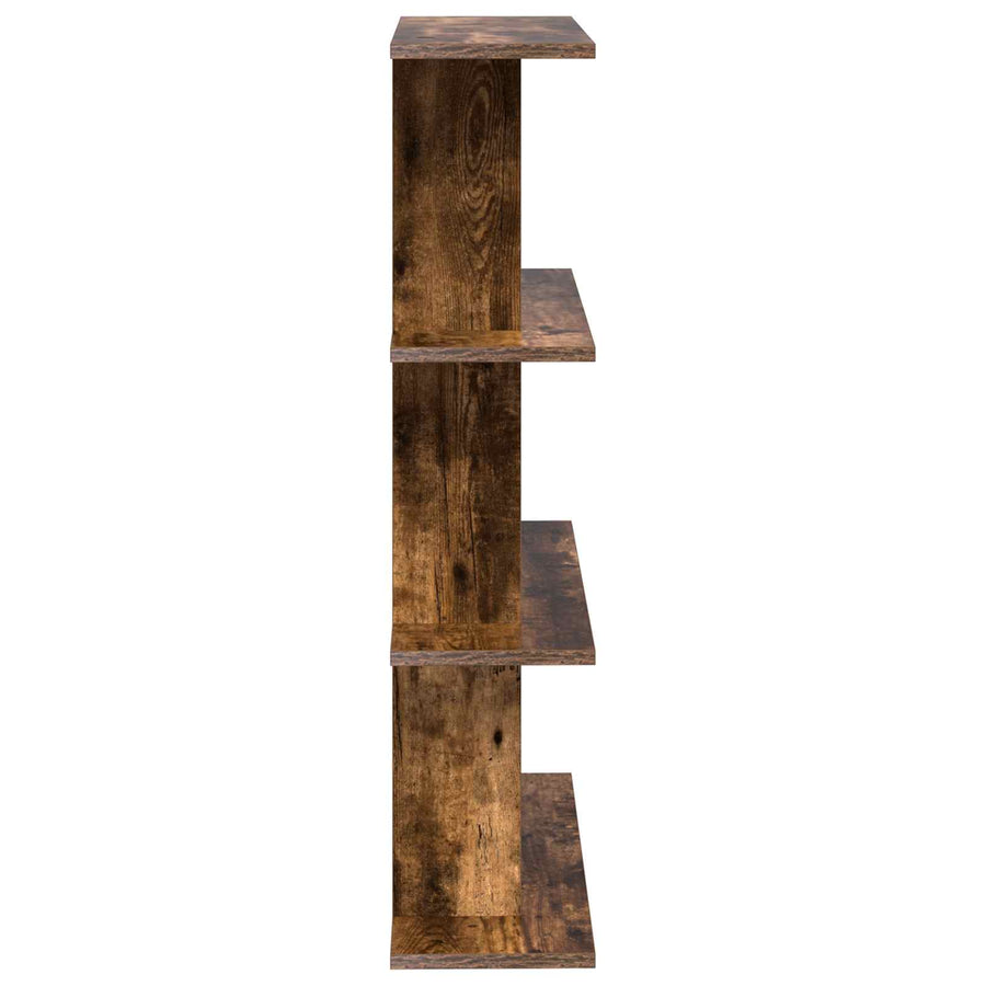 Wandplank Muurmontage Bruin 56 x 20 x 90 cm Bewerkt hout
