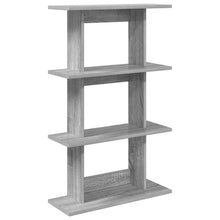 Wandplank Muurmontage Grijs 56 x 20 x 90 cm Bewerkt hout