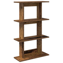 Wandplank Muurmontage Bruin 56 x 20 x 90 cm Bewerkt hout