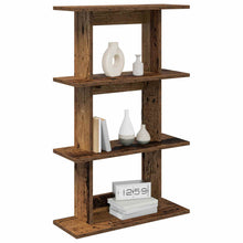 Wandplank Muurmontage Bruin 56 x 20 x 90 cm Bewerkt hout