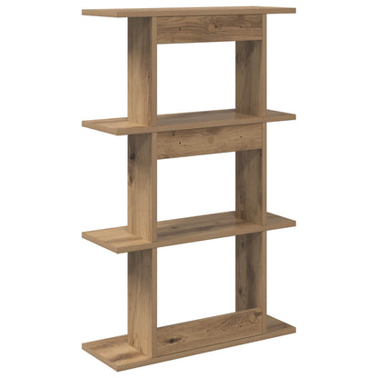 Wandplank Muurmontage Bruin 56 x 20 x 90 cm Bewerkt hout