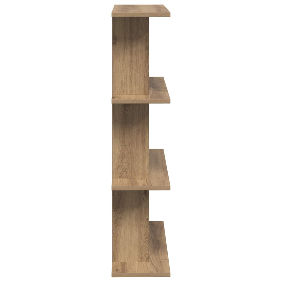 Wandplank Muurmontage Bruin 56 x 20 x 90 cm Bewerkt hout