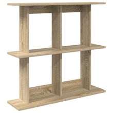 Wandplank Muurmontage Bruin 80 x 20 x 75 cm Bewerkt hout