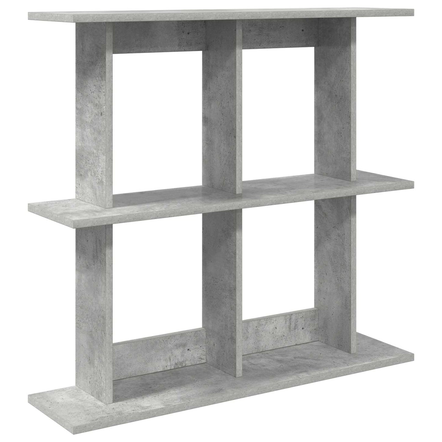 Wandplank Muurmontage Grijs 80 x 20 x 75 cm Bewerkt hout