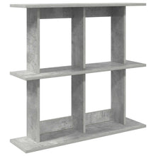 Wandplank Muurmontage Grijs 80 x 20 x 75 cm Bewerkt hout