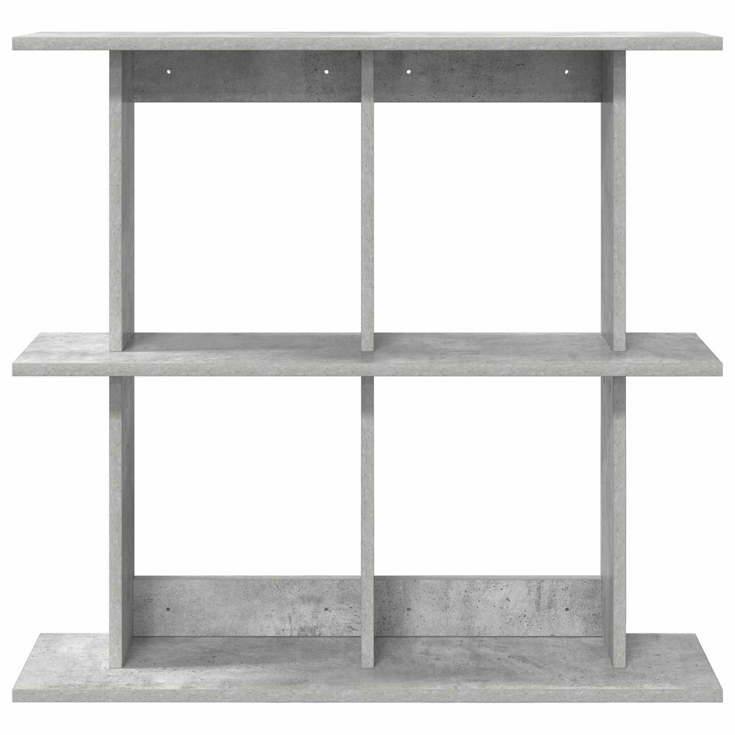 Wandplank Muurmontage Grijs 80 x 20 x 75 cm Bewerkt hout