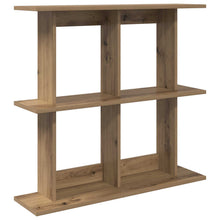 Wandplank Muurmontage Bruin 80 x 20 x 75 cm Bewerkt hout
