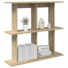 Wandplank Muurmontage Bruin 100 x 20 x 75 cm Bewerkt hout