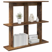 Wandplank Muurmontage Bruin 100 x 20 x 75 cm Bewerkt hout