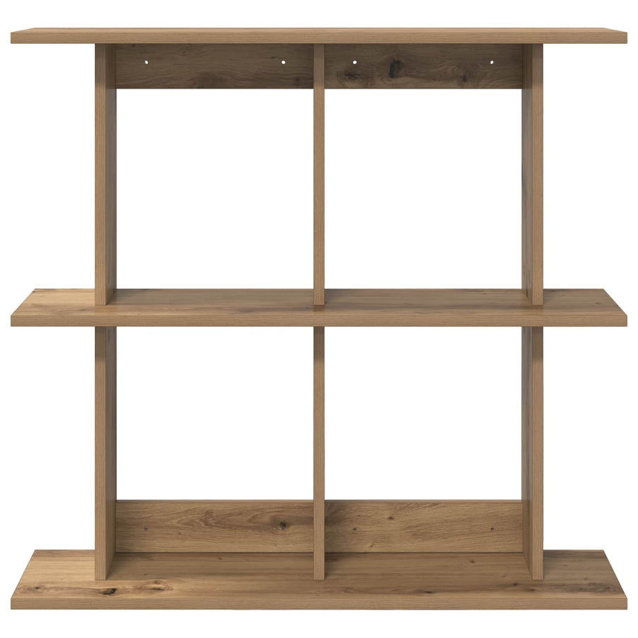Wandplank Muurmontage Bruin 100 x 20 x 75 cm Bewerkt hout