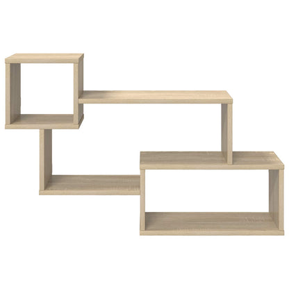 Drijvende plank Muurmontage Bruin 87 x 20 x 55 cm Bewerkt hout
