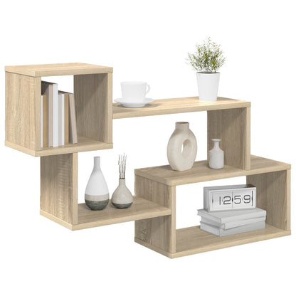 Drijvende plank Muurmontage Bruin 87 x 20 x 55 cm Bewerkt hout