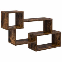 Drijvende plank Muurmontage Bruin 87 x 20 x 55 cm Bewerkt hout