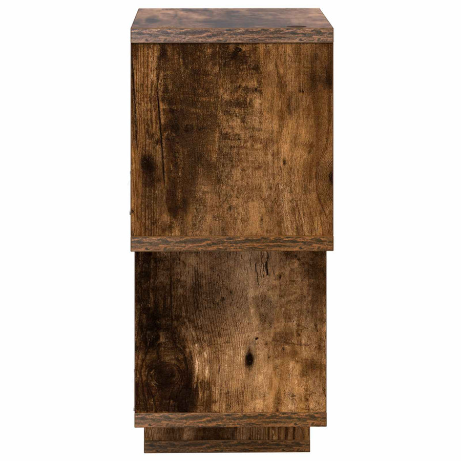Drijvende plank Muurmontage Bruin 87 x 20 x 55 cm Bewerkt hout