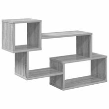 Drijvende plank Muurmontage Grijs 87 x 20 x 55 cm Bewerkt hout