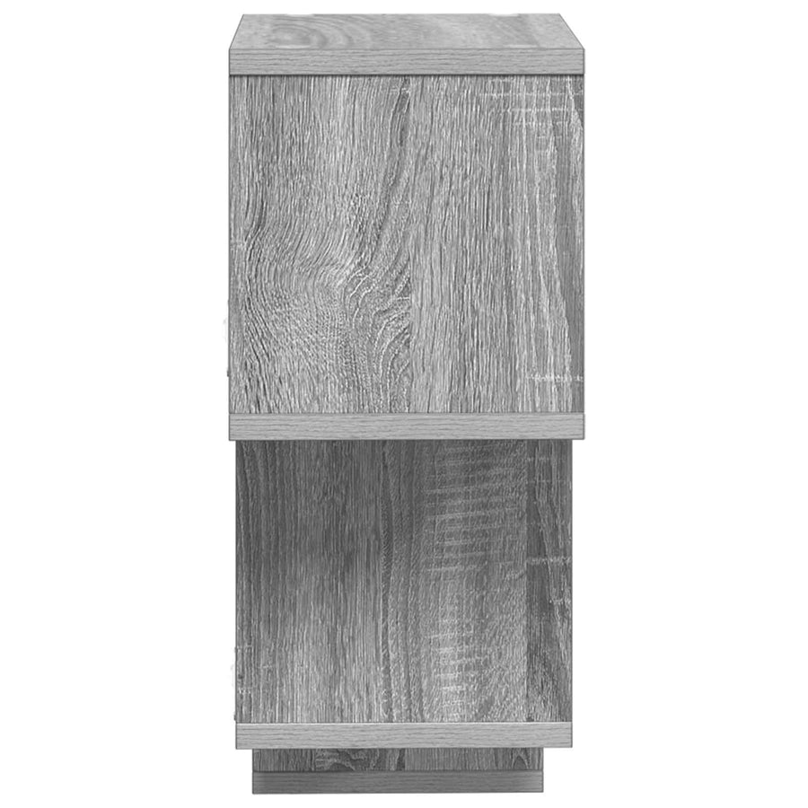 Drijvende plank Muurmontage Grijs 87 x 20 x 55 cm Bewerkt hout