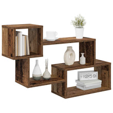 Drijvende plank Muurmontage Bruin 87 x 20 x 55 cm Bewerkt hout