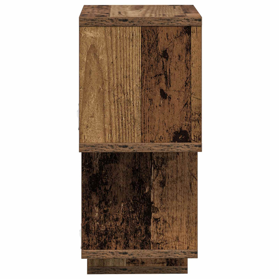Drijvende plank Muurmontage Bruin 87 x 20 x 55 cm Bewerkt hout