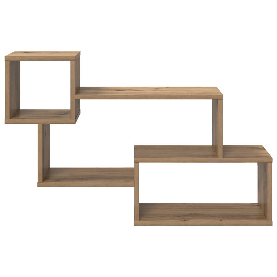Drijvende plank Muurmontage Bruin 87 x 20 x 55 cm Bewerkt hout